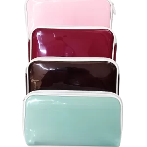 6.25inch Rexine Zipper Jewelry Bag