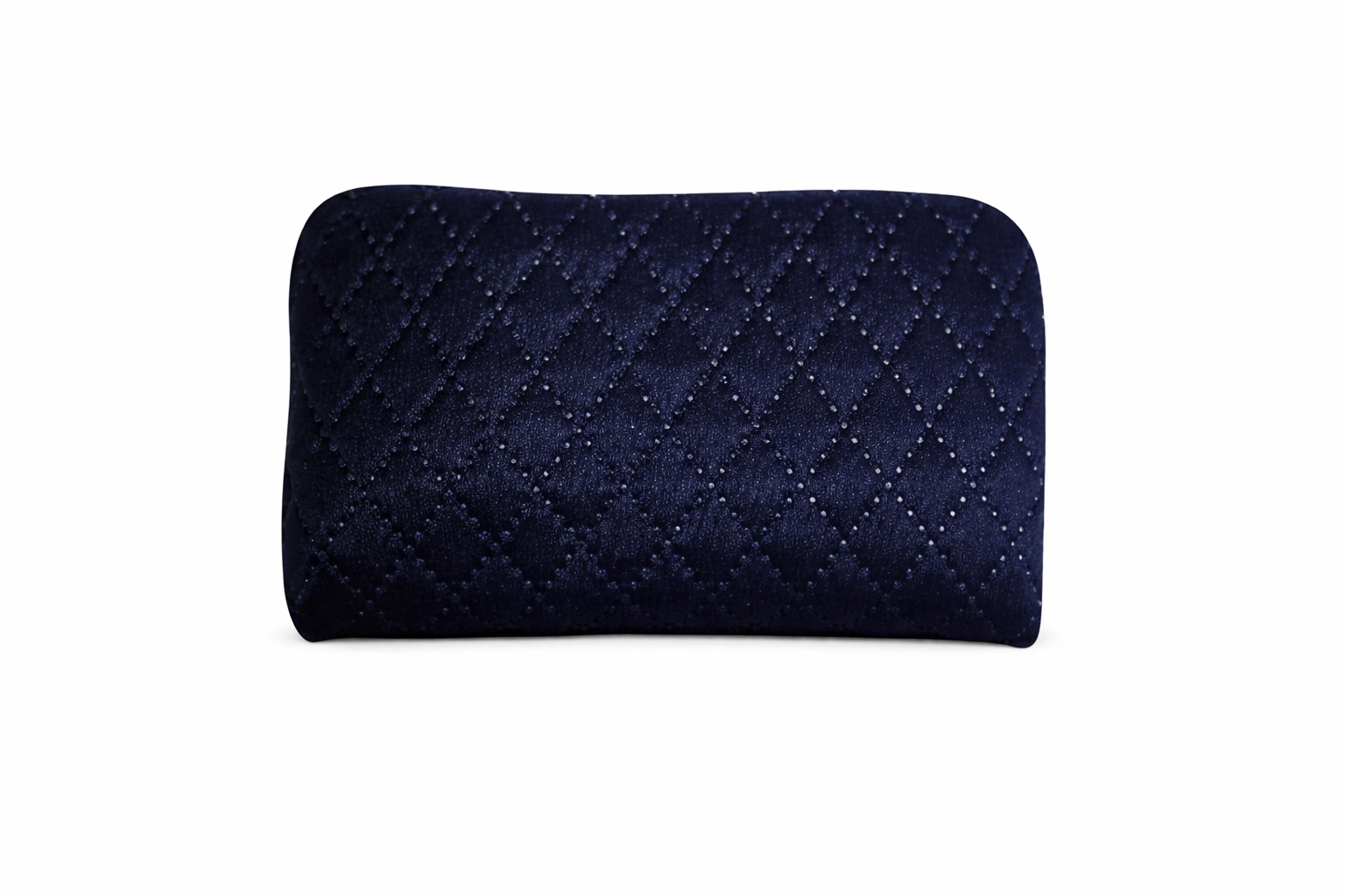 Rexine White Blue Jewelry Pouches - Image 2