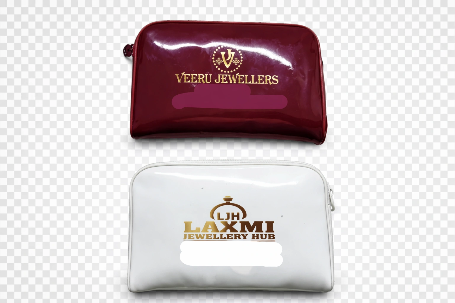 cofffe Rexine Zipper Jewelry Bag - Image 4