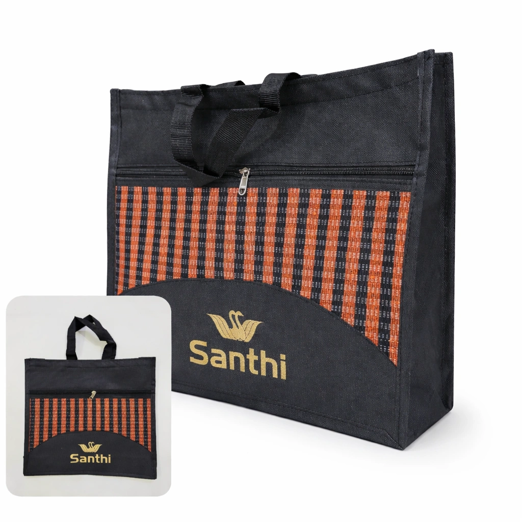 Printed Jute Bag - Image 3