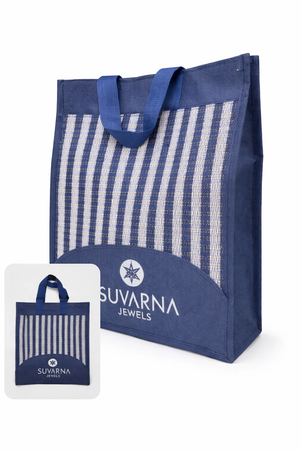 Printed Jute Bag - Image 2