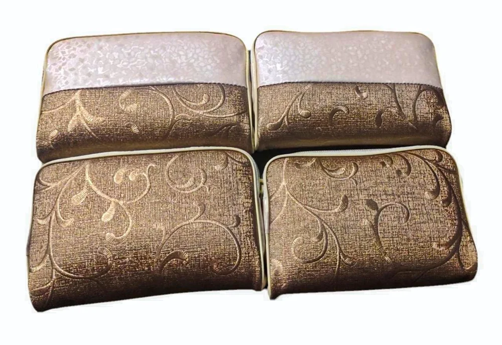 6.5inch Velvet Zipper Jewelry Pouches