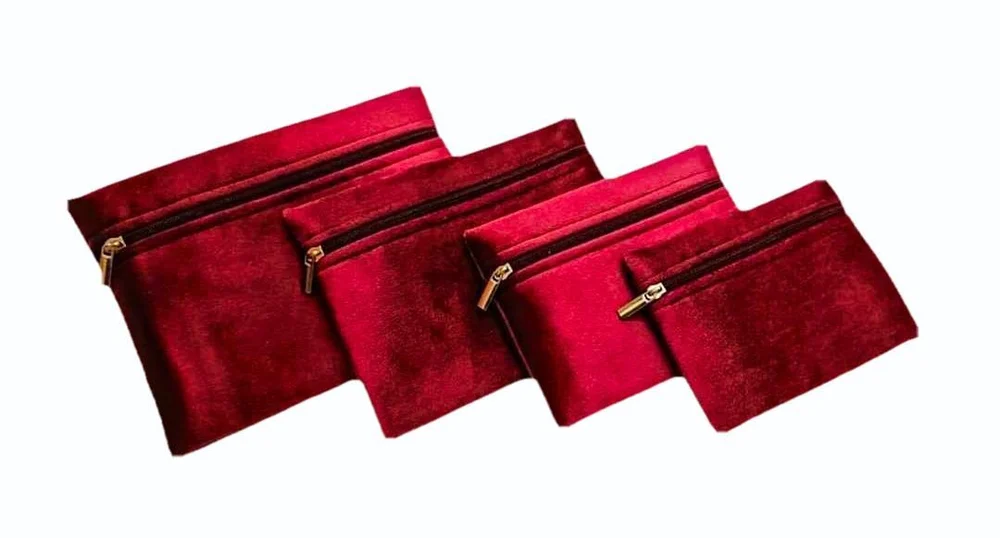 6.5inch Rexine Jewelry Pouch